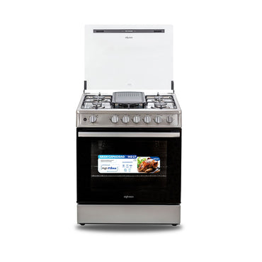 COMBO: COCINA AGHASO 5 HORNILLAS HIGH FLAME GLP + BICICLETA ARO 26