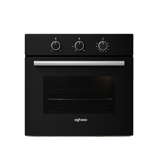 Horno Empotrable a Gas Aghaso 60L | 4 Funciones + Rosticero | Gas Natural