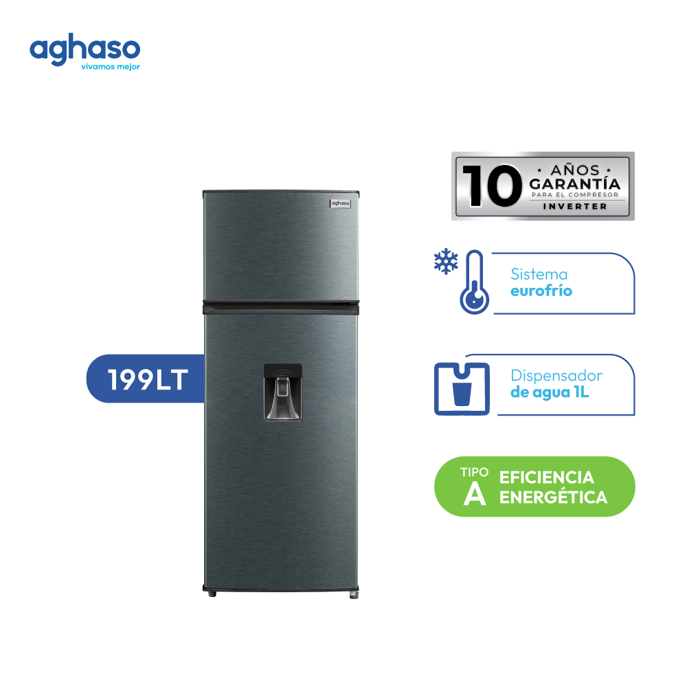 Refrigeradora Aghaso 199 L