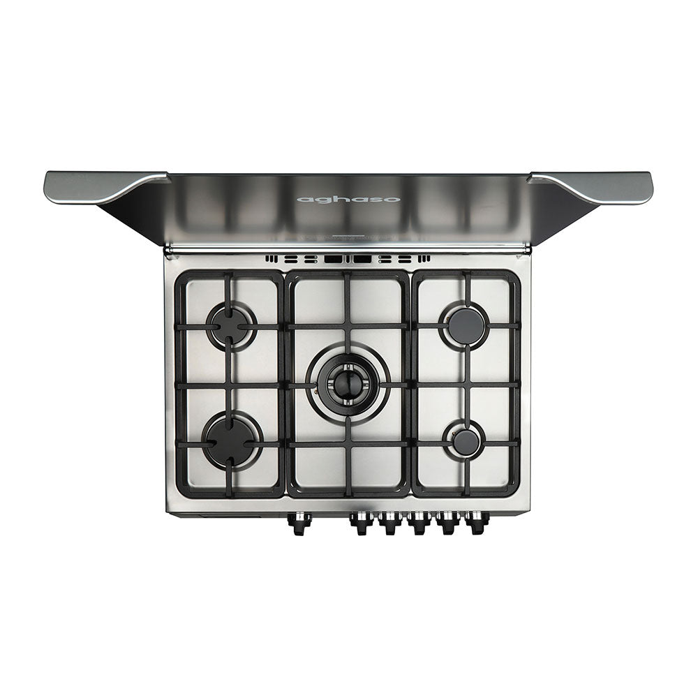 Cocina Aghaso Digital 5 hornillas - GN