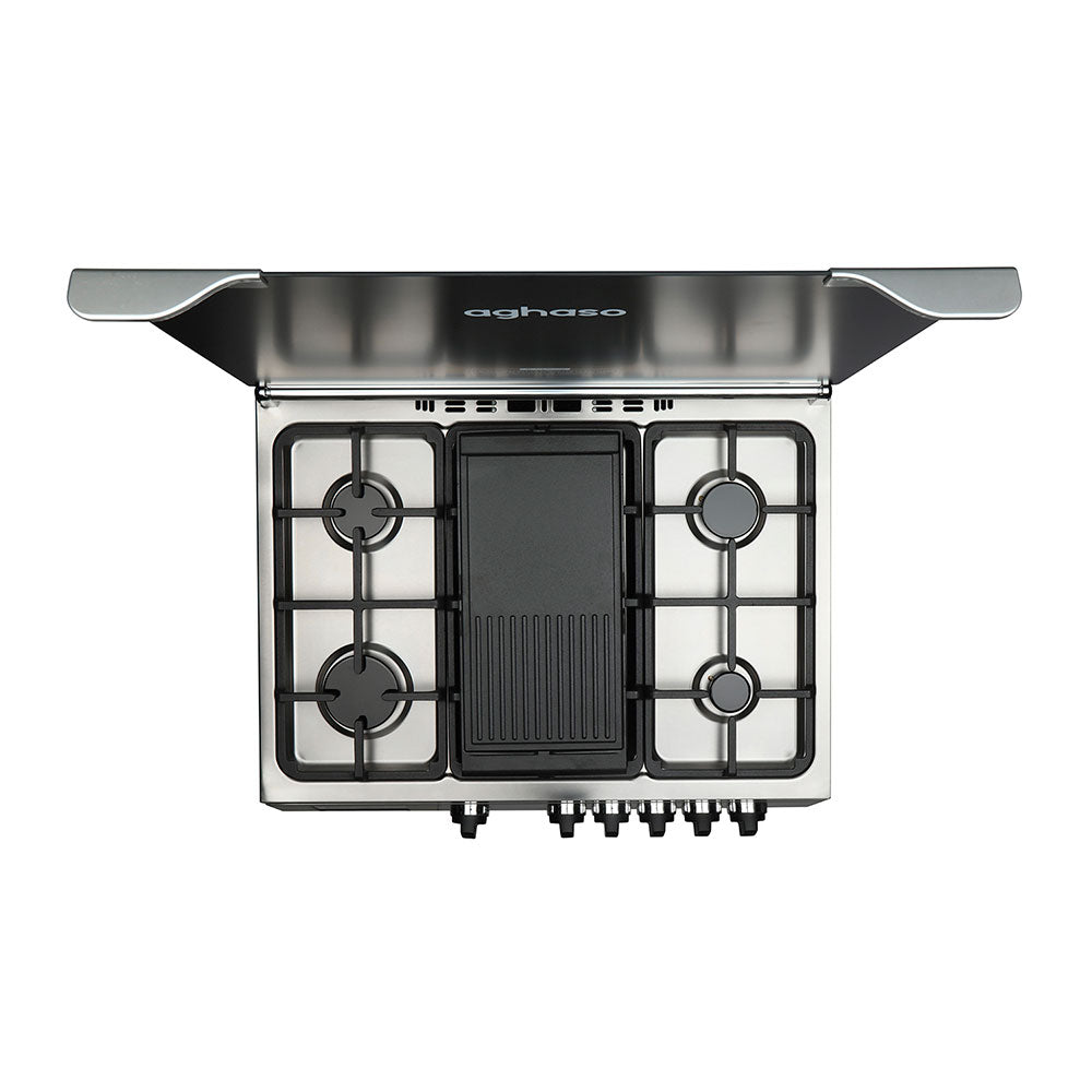 Cocina Aghaso Digital 5 hornillas - GN