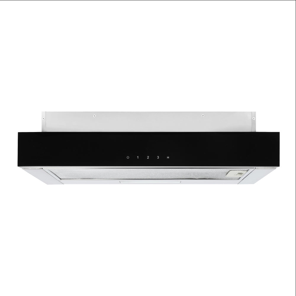 Campana Aghaso Extraible Premium Black 60 CM