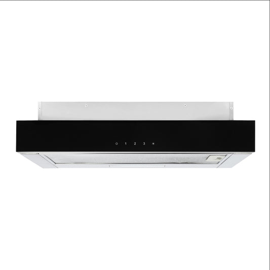 Campana Aghaso Extraible Premium Black 60 CM