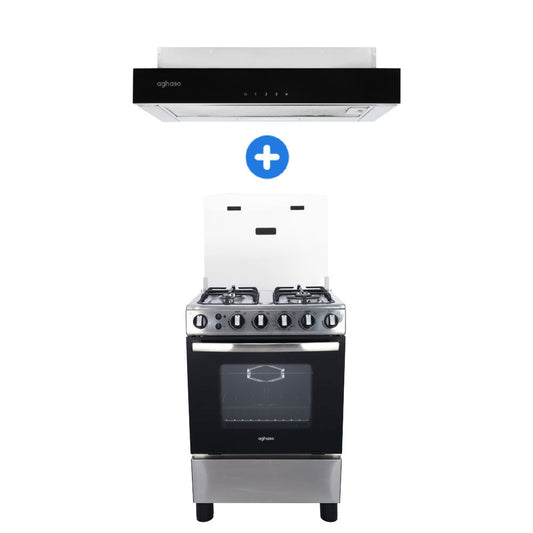 Combo: Cocina Premium GN + Campana Extraible Premium Black 60 CM