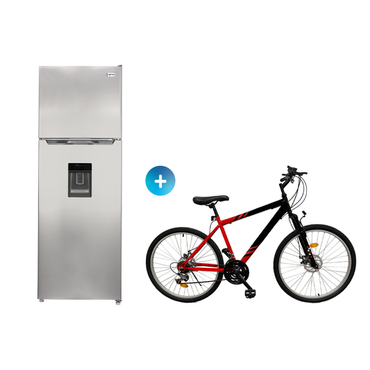 COMBO : REFRIGERADORA NO FROST 345L + BICICLETA ARO 26