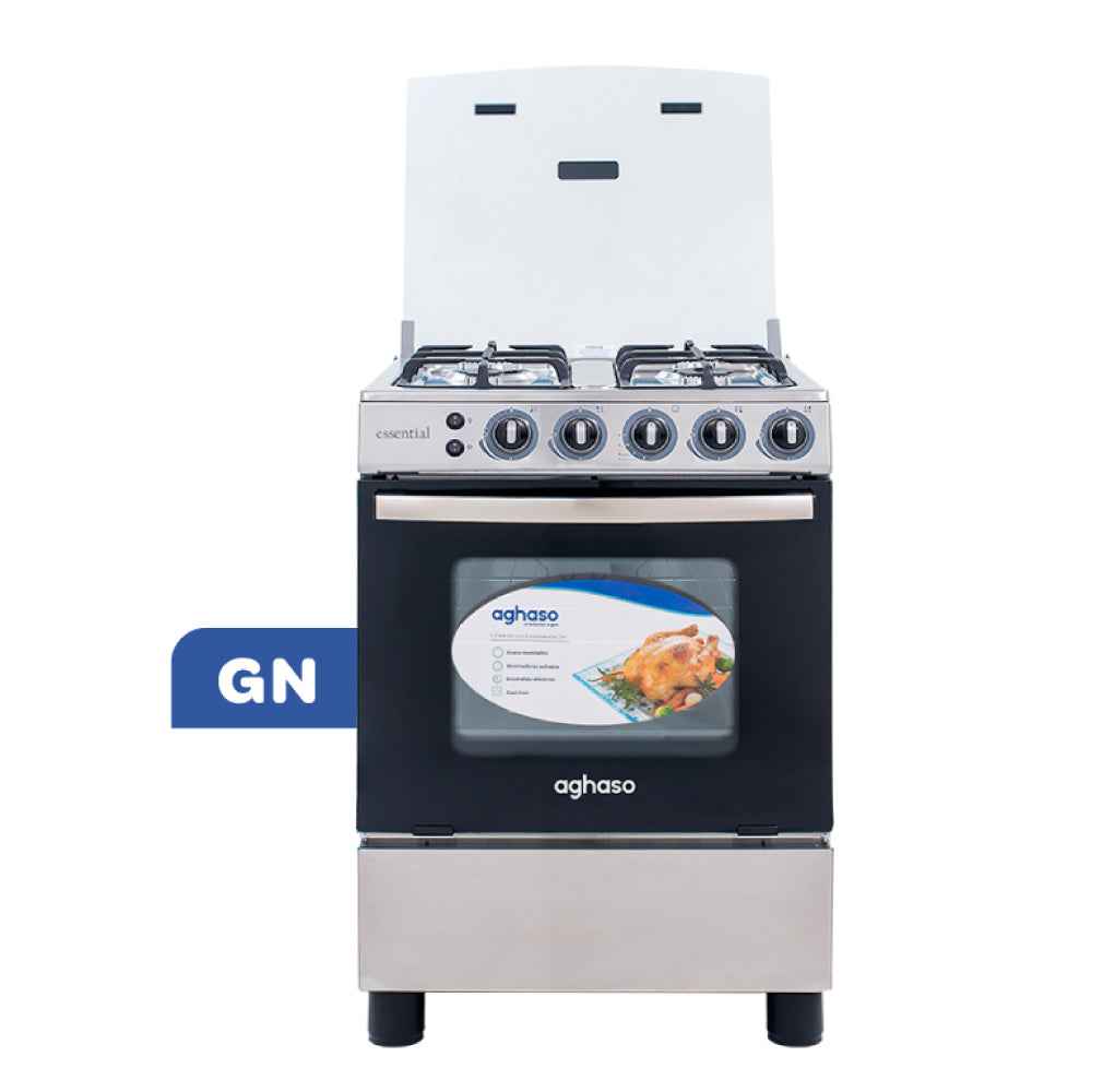 DUO PERFECTO: REFRIGERADORA AGHASO 211 LT + COCINA AGHASO 4H ESSENCIAL
