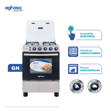 Cocina Aghaso 4 Hornillas - Essencial GN