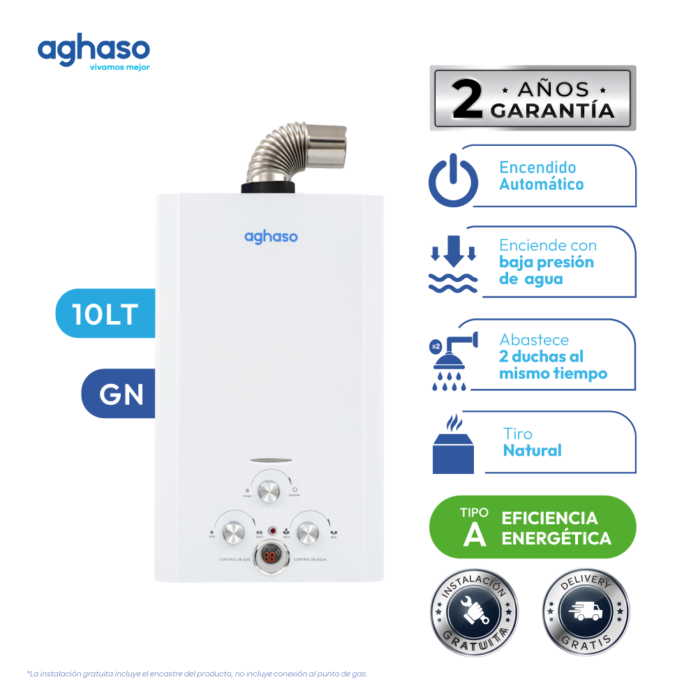 Terma Aghaso 10L Tiro Natural - GN