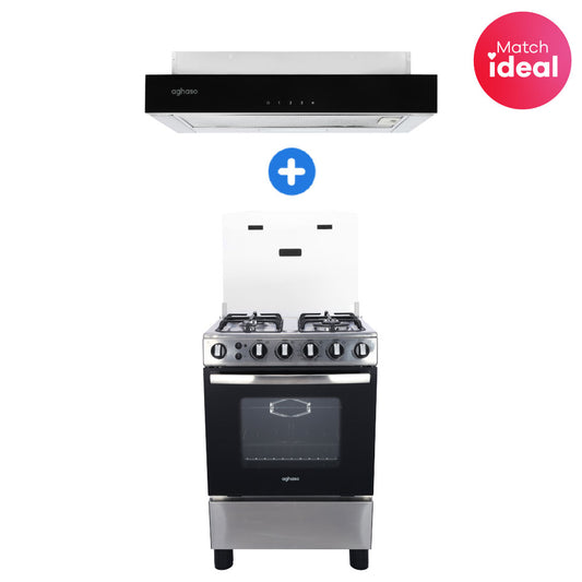 Combo: Cocina Premium GN + Campana Extraible Premium Black 60 CM