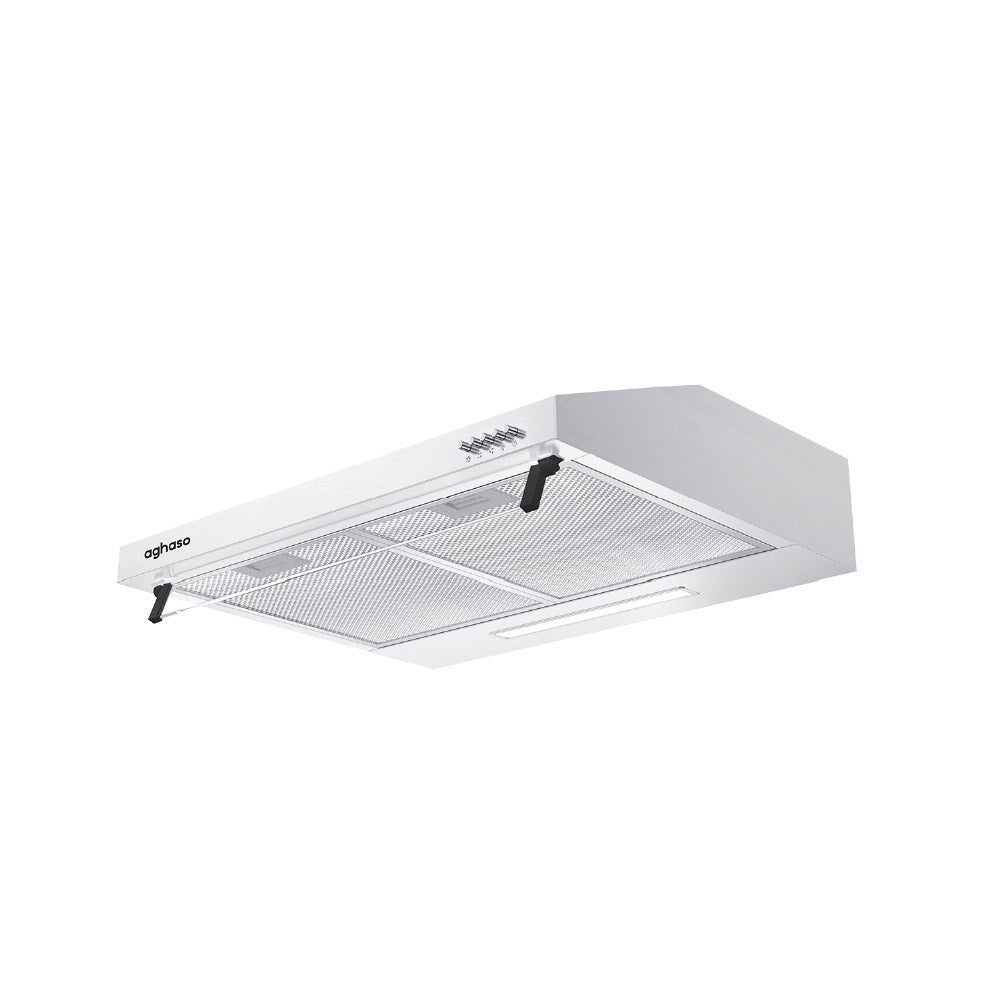 Campana Extractora Aghaso 60cm Inox | Ideal para departamentos | 270 m³/H