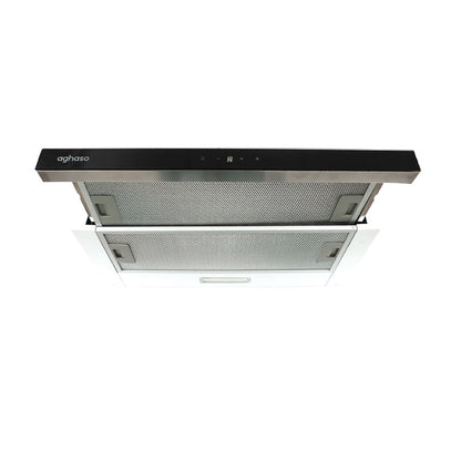 Campana Aghaso Extraible Premium Black 60 CM