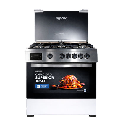 Cocina Aghaso Digital 5 hornillas - GN