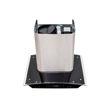 COMBO: COCINA AGHASO 4 HORNILLAS ESSEN MAS CAMPANA CHIMENEA 60 CM