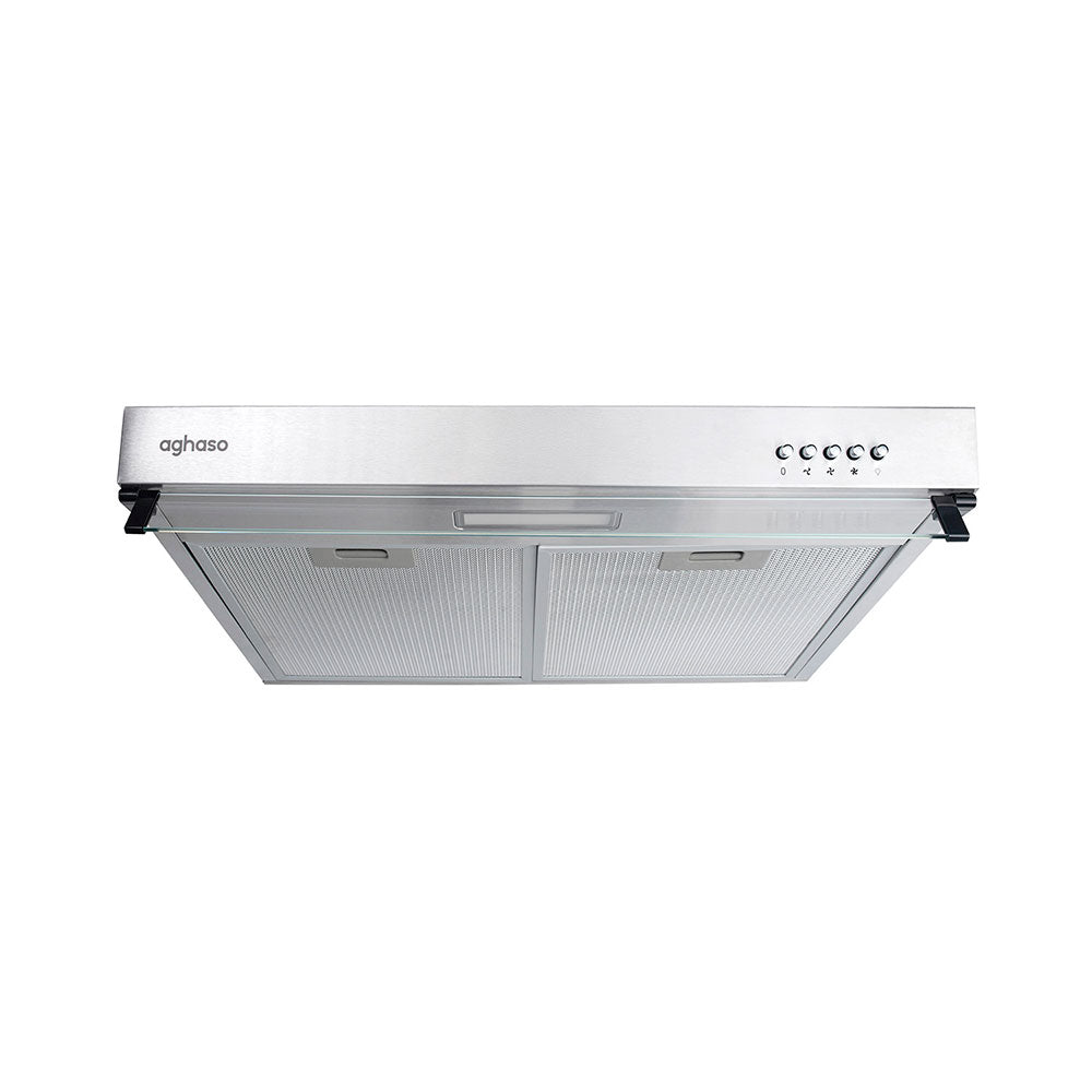 COMBO: COCINA AGHASO 4 HORNILLAS - ESSENCIAL GN + CAMPANA EXTRACTORA 60 cm