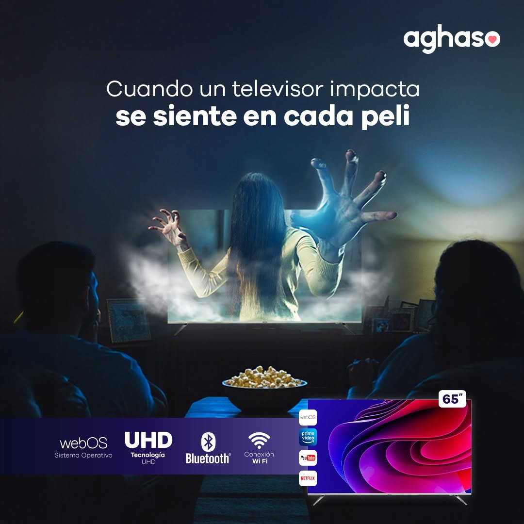 TV Aghaso 65" Smart UHD 4K