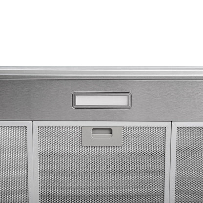 Campana Extractora Aghaso 90 cm Inox | Ideal para departamentos | 450 m³/h