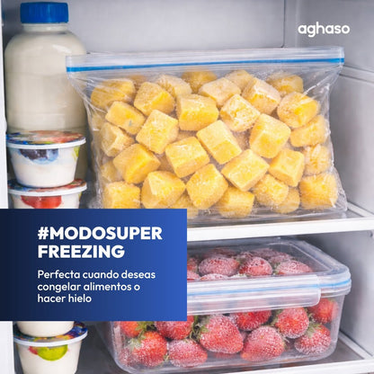 Refrigeradora Side by Side Aghaso 511 Litros Inverter con Dispensador de Agua