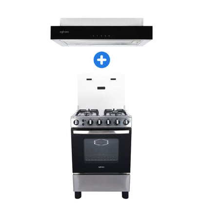 Combo: Cocina Premium GN + Campana Extraible Premium Black 60 CM