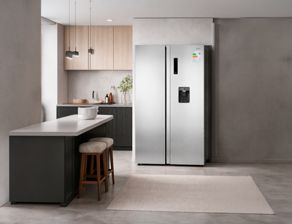 Refrigeradora Side by Side Aghaso 511 Litros Inverter con Dispensador de Agua