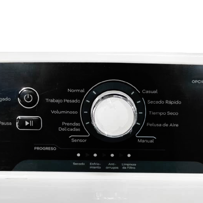 Secadora de Ropa Aghaso 20 kg Blanca Automática de Alta Capacidad