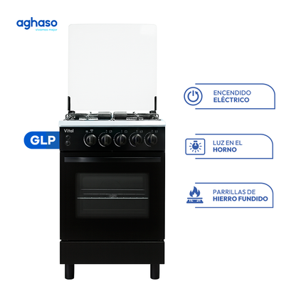 Cocina Aghaso 4 Hornillas - VITAL GLP