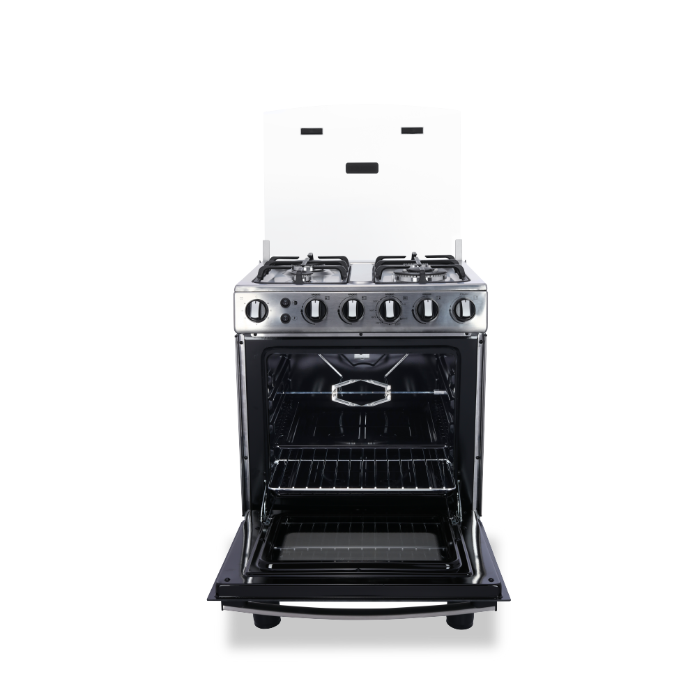 Cocina Aghaso Premium 4 Hornillas Gas Natural | Horno + Rosticero + Plancha