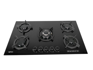 COMBO: ENCIMERA AGHASO MODULAR 90 CM GLP + CAMPANA AGHASO CHIMENEA TOUCH 90 CM