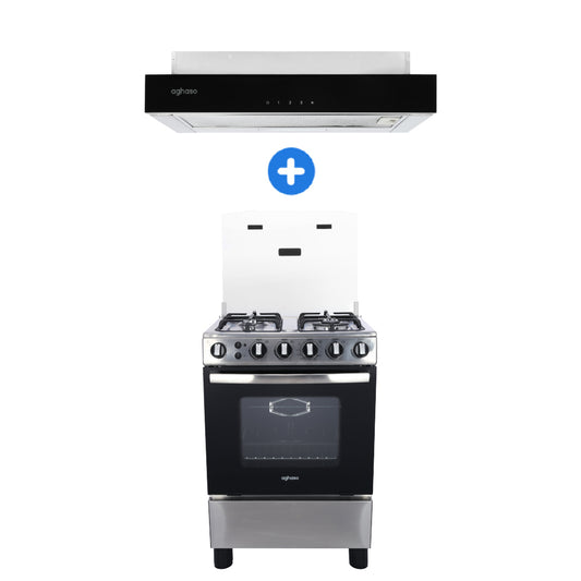 Combo: Cocina Premium GN + Campana Extraible Premium Black 60 CM