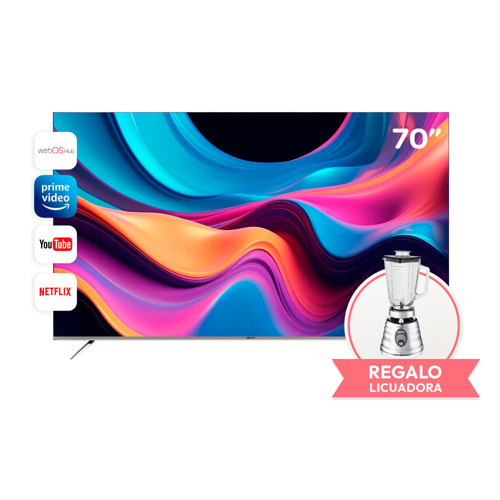 TV AGHASO 70'' UHD 4K SMART
